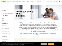 Diversity, Equality and Inclusion | NXP Semiconductors