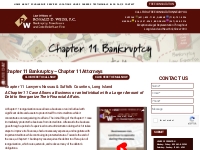 Long Island Chapter 11 Lawyer and Chapter 11 Bankruptcy Attorney | #si
