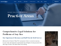 Practice Areas | Kushnick Pallaci PLLC | New York