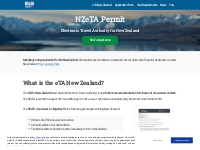 New Zealand Electronic Travel Authority | NZeTAPermit.com