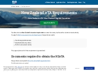 New Zealand eTA Requirements and Eligible Countries