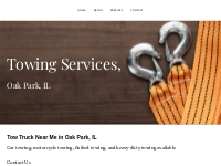 Tow truck service (light, medium, heavy-duty) | Oak Park IL