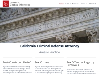 California Criminal Defense Attorney - Chance Oberstein