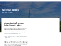 Fly Hawk Series All-in-one Solar Street Led Lights - Obluesmart