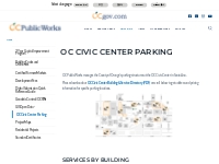 OC Civic Center Parking | OC Public Works: Orange County California