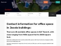 Contact office, Jasola | Officespaceinjasola.com