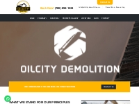 Demolition Edmonton | Excavating Edmonton - Oilcitydemolition.ca