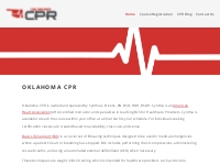 Home - Oklahoma CPR