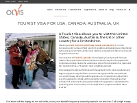 Tourist Visa | Visa Processing Services | Visa Assistance Agency in Ph