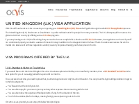 UK Visa  - Olvis Immigration and Travel