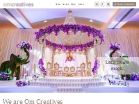 Om Creatives - Wedding and Events Decor Services