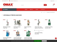 Hydraulic Press - OMAX Hydraulics Industrial