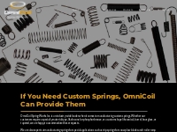 Custom Springs Canada | Specialty Springs | OmniCoil Spring Works Inc