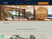 Site Plan | One Bernam 柏南华庭 | 61008717 | Singapore Showflat