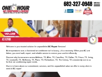 AC Repair - One Hour Air Conditioning   Heating Dallas