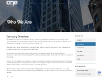 About Us   Company Overview - One Investment Group