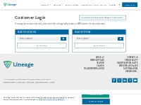 Lineage | Customer Login