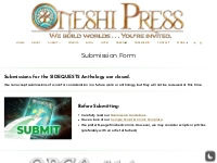 Comics Anthology Submission Form - Oneshi Press