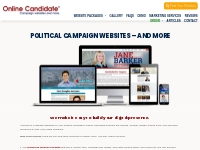 Campaign Websites and More - Online Candidate