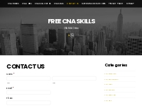 Contact Us | Free CNA Skills