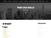 Sitemap | Free CNA Skills