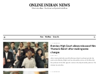 Online Indian News - latest news from India ( Editor - Rajeev Saxena )