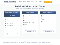 Online Induction Software Australia: Induction Courses