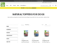      Natural Dog Food Toppers | Only Natural Pet