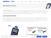 Digital Engine Tachometer - Ono Sokki India