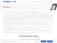 FFT Analyzer | Vibration Analyzer - Ono Sokki India