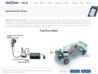 Digital Fuel Flow Meter | Fuel Flow Meter – Ono Sokki