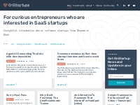 Advice and Insights for Entrepreneurs | OnStartups