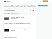 Professional Services Firms in the United States - On Top List