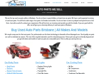 Buy Used Auto Parts Brisbane | All Makes And Models Available Online