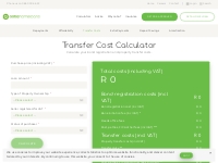 Transfer Duty Calculator | Transfer Cost Calculator