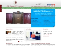 Wooden Doors | Door Manufacturers Faridabad | Doors Suppliers Delhi NC