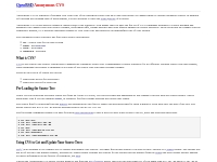 OpenBSD Anonymous CVS