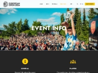 Event Information - Disc Golf European Open