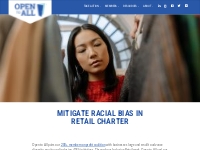 Mitigate Racial Bias in Retail Charter - Open to All