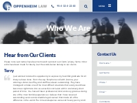      Hear from Our Clients - Oppenheim Law