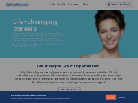 Life-Changing Careers   Opportunities | Optical Express Careers