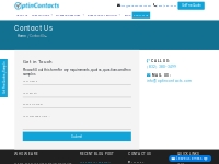 Contacts Us - Optin Contacts