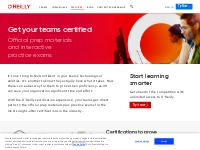 Online Learning Certification - O'Reilly Media