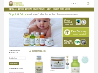 Organic Monkey   Organic and fairtrade skin care for babies and toddle