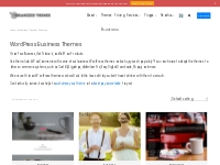Business WordPress Themes - Organized Themes