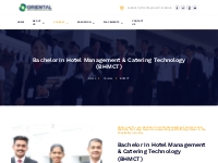 Bachelor In Hotel Management   Catering Technology | BHMCT