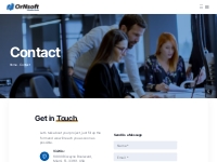 Contact | OrNsoft - AI Software Development   Business Automation