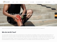 ACL Tear Surgery | ACL Reconstruction Surgery