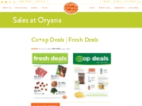 Specials - Oryana Community Co-op