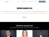 Corporate Headshots Miami- Professional Business Portraits